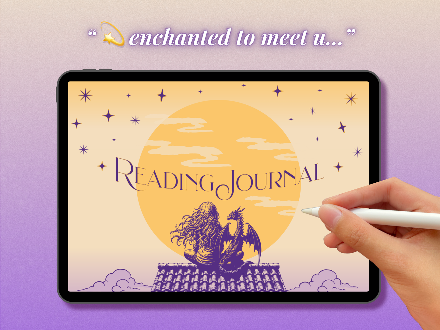 Fantasy Reading Journal iPad