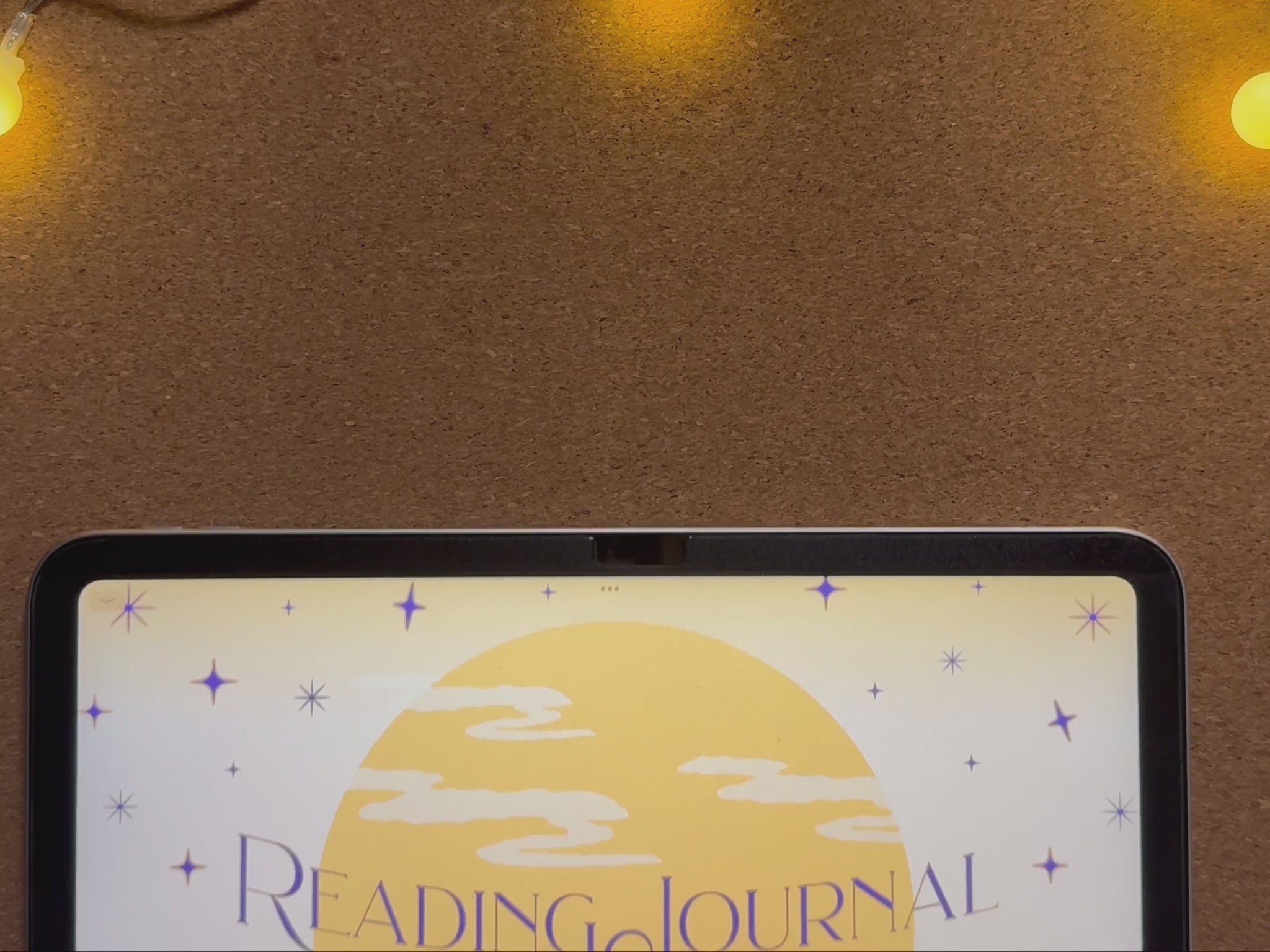 Digital Reading Journal for Goodnotes and Notability